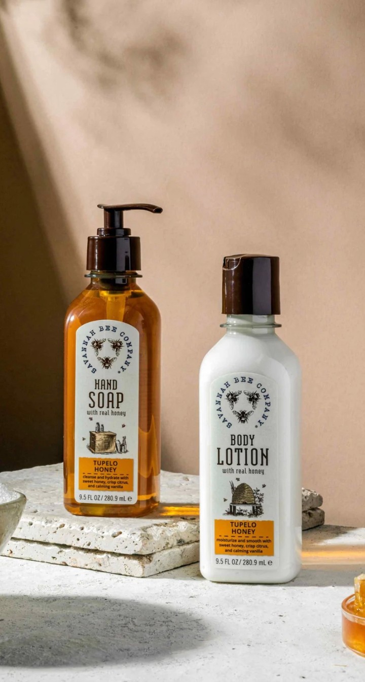 Savannah Bee Company - Hand Soap and Body Lotion Package