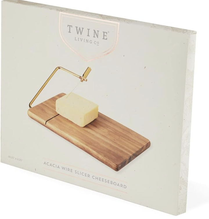 Acacia Wire Slicer Cheese Board