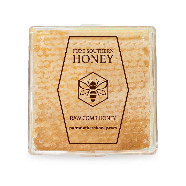 Pure Southern Honey Raw Honey Comb 14 oz