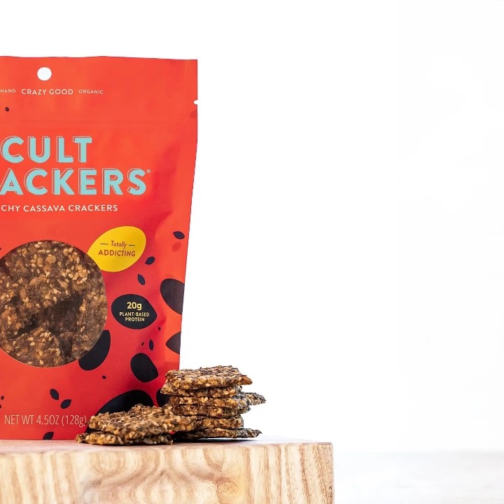 Crunchy Cassava Cult Crackers