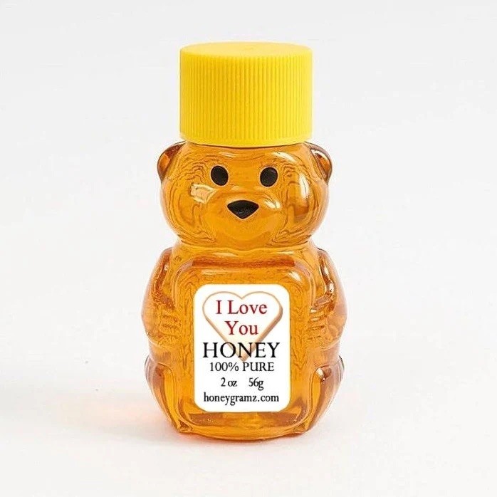 I Love You Honey 2 oz Honey Bear