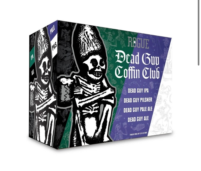 Rogue Dead Guy Coffin Club 12 Can Variety Pack