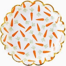 Scattered Carrots Plates