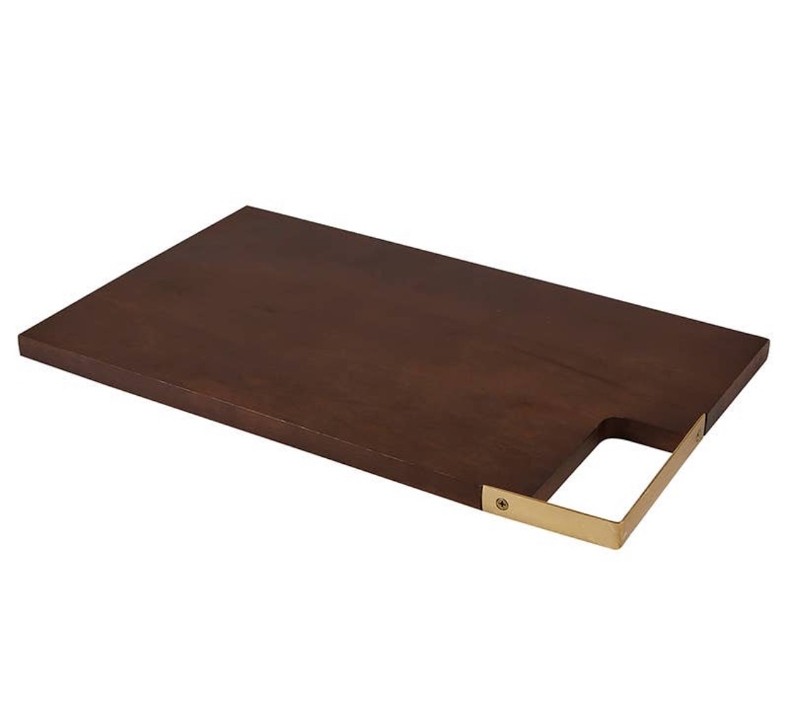 Wood + Brass Board -18'X11'