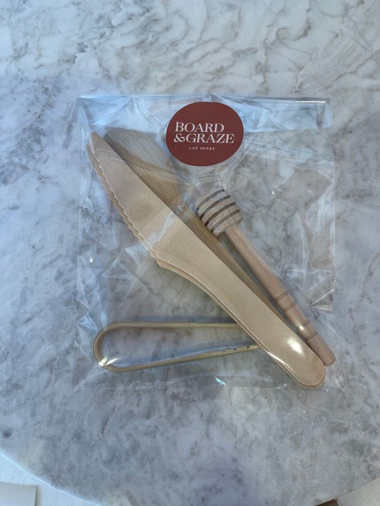 Biodegradable Wood Utensil Set