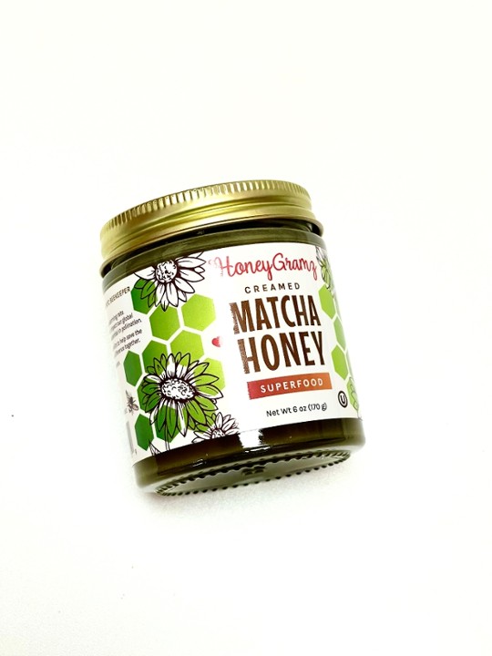Honey Gramz Creamed Matcha Honey　6 oz