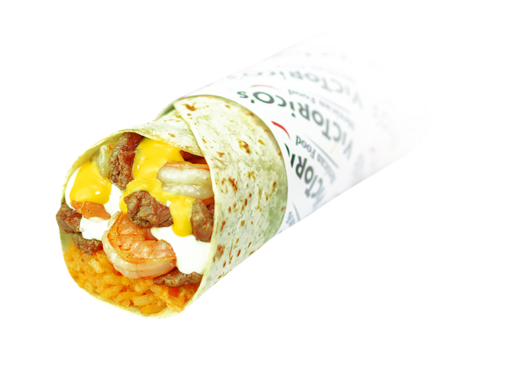 Surf and Turf Burrito