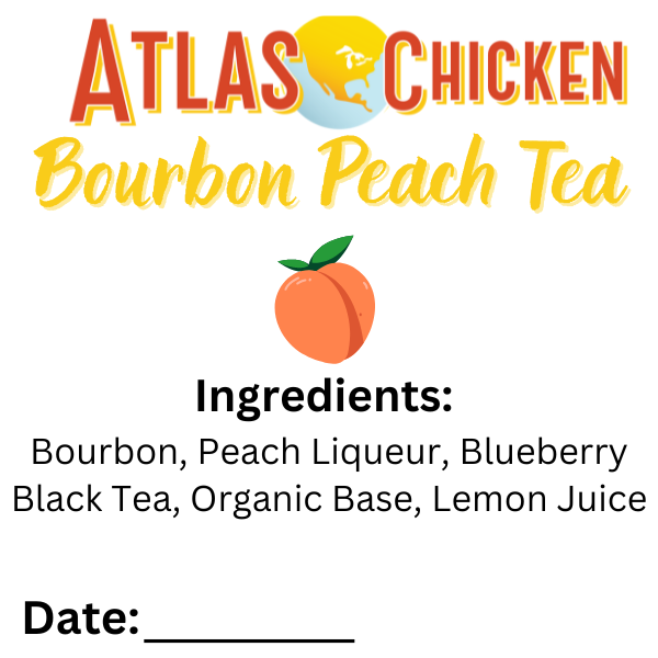 Bourbon Peach Tea Slushy