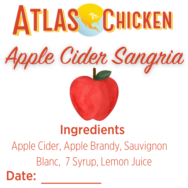 Apple Cider Sangria Slushy