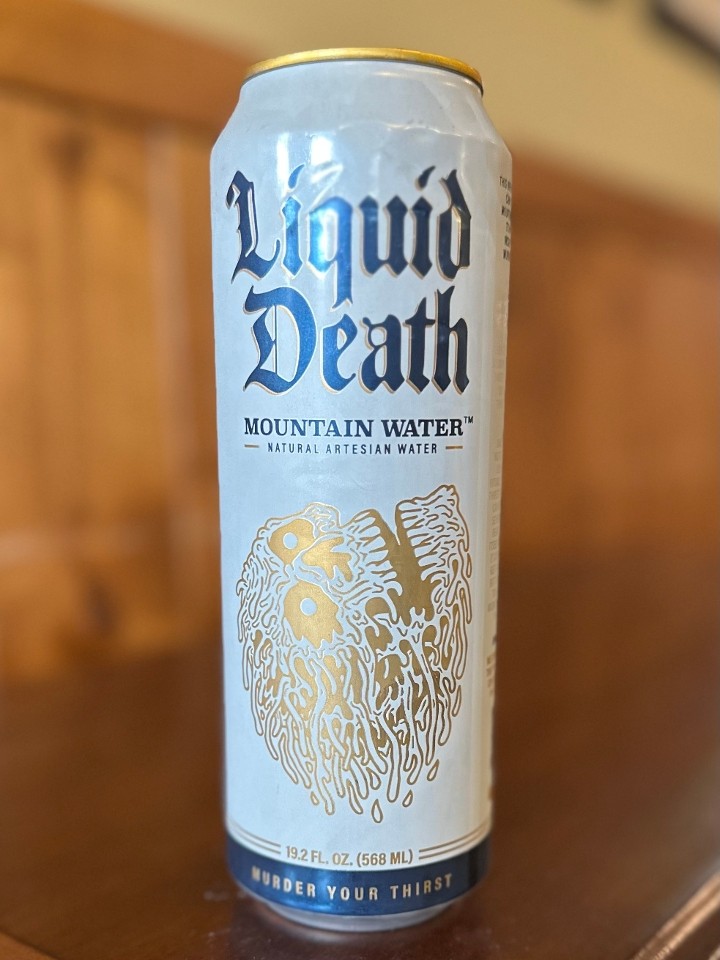 Liquid Death Sparkling Artesan 568ml, Drinks Hot & Cold