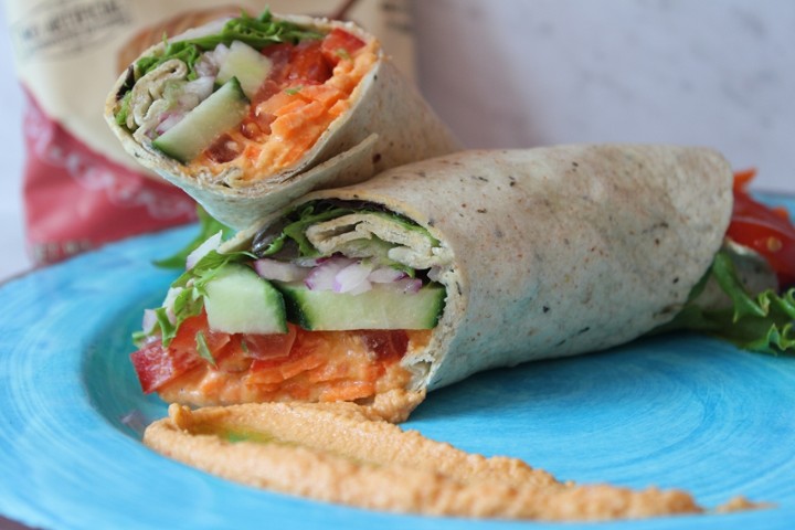 Veggie Hummus Wrap