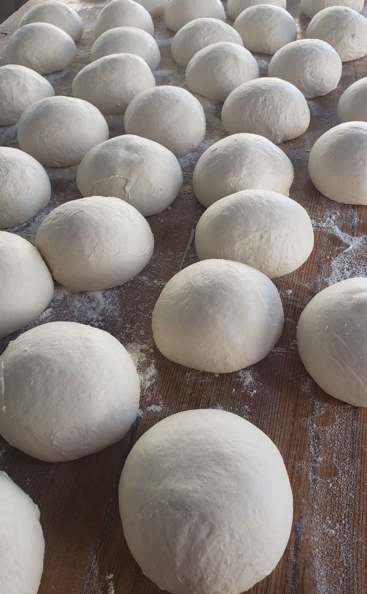 Add a dough ball