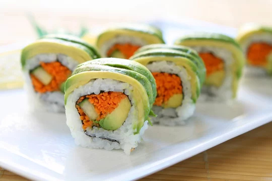 Vegetable Roll I/O Sesame