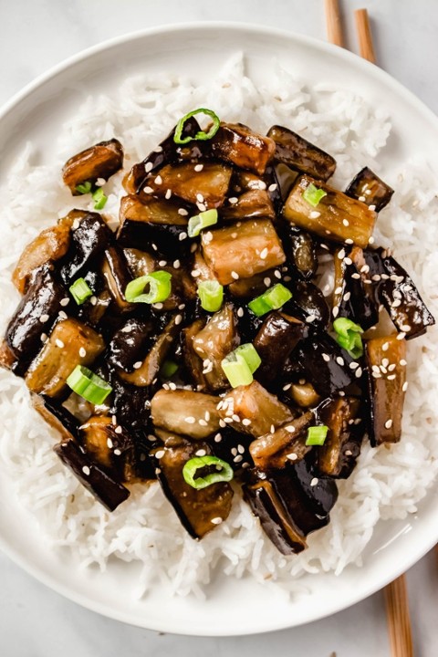 Eggplant & Garlic Chicken