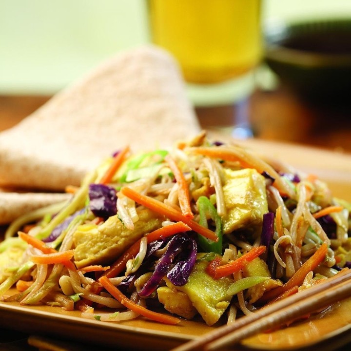 Moo Shu Vegetables with (4) Pancakes