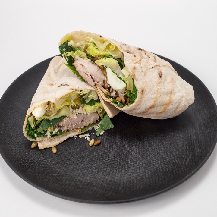 Garlic Garlic Caesar  Wrap