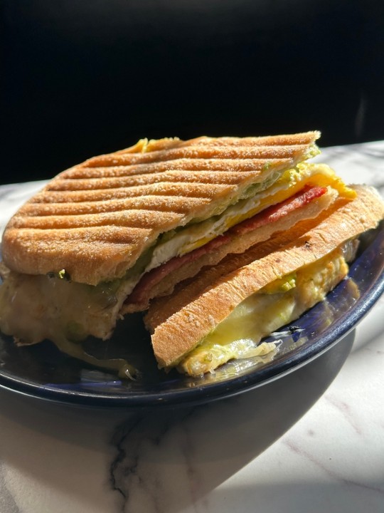 Early Bird Panini Breakfast Sandwich