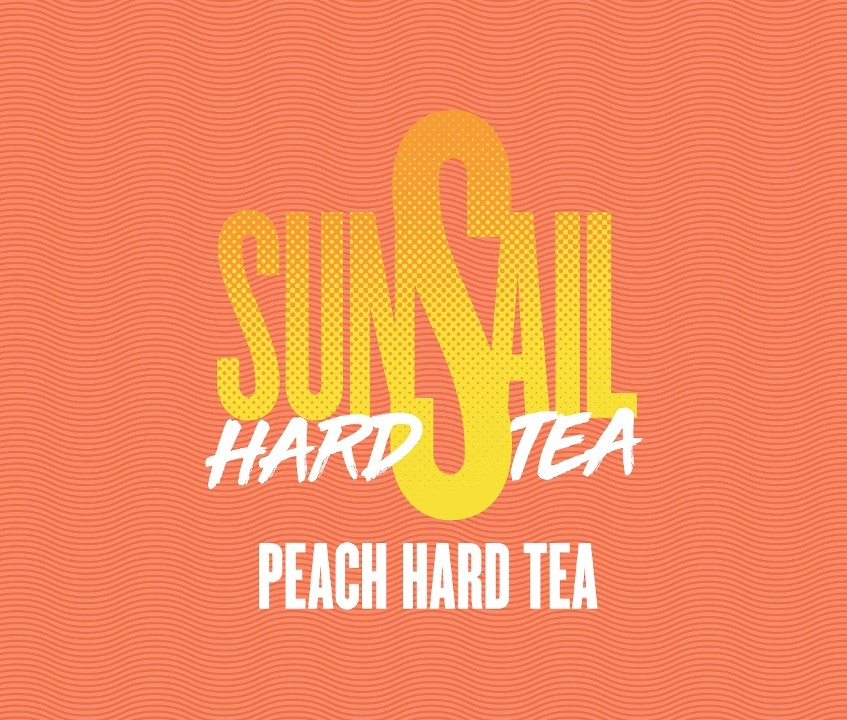 6 Pack SunSail Hard Tea- Peach