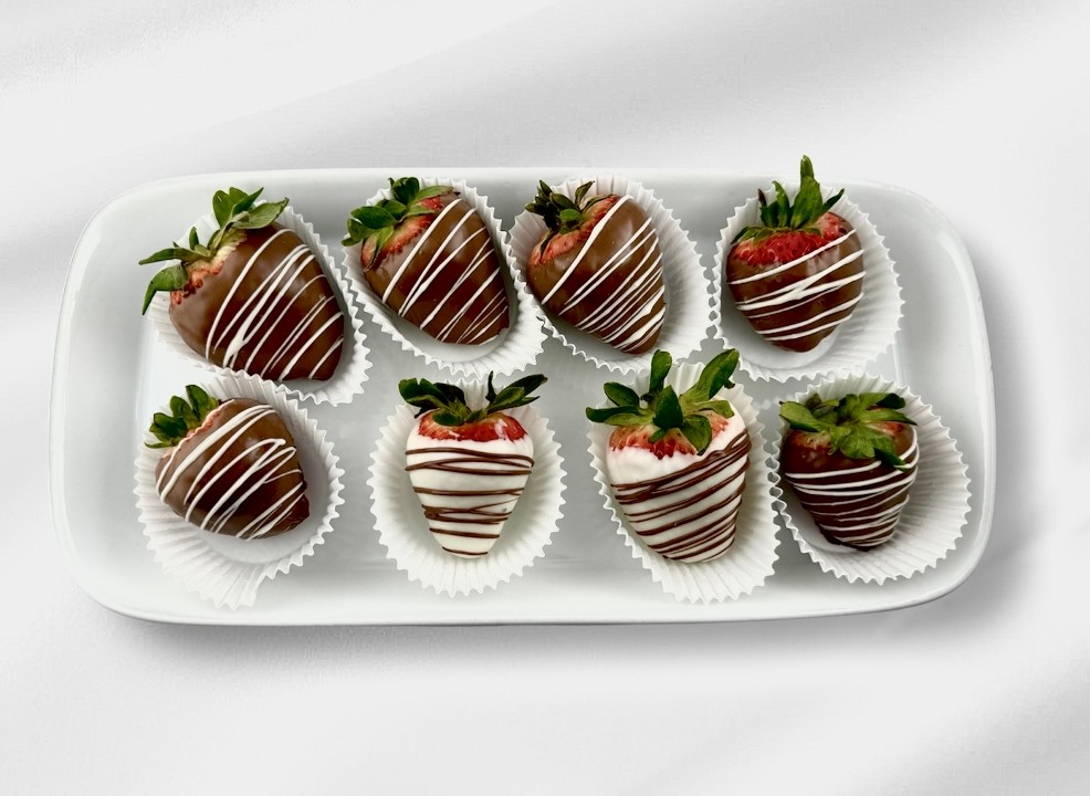 Chocolate covered strawberry dozen