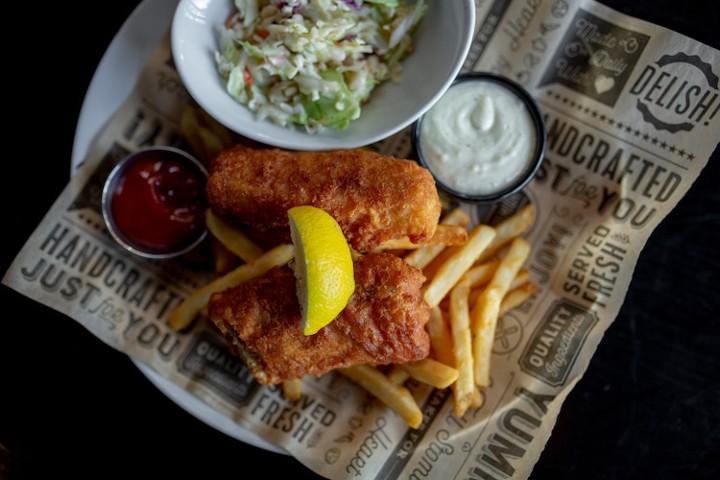 Fish and Chips - Salmon