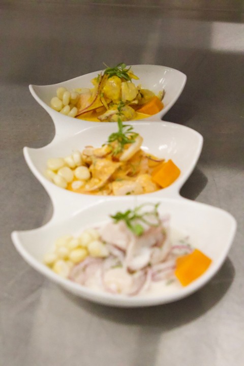 PIQUEO 3 CEVICHES MIXTO