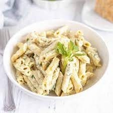 Penne with Alfredo