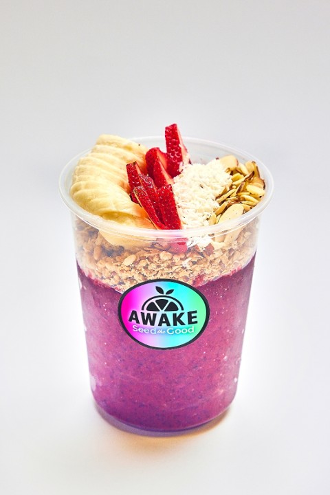 Awake Menu Awake Juice Bar - Apple Valley 18855 Bear Valley Rd - Acai Paradise Bowl
