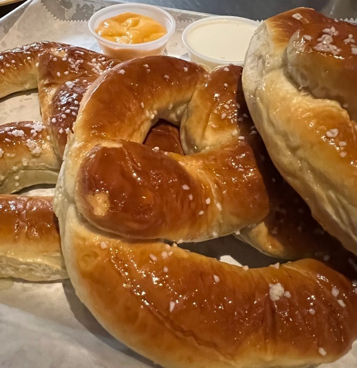 BASKET OF SOFT PRETZELS