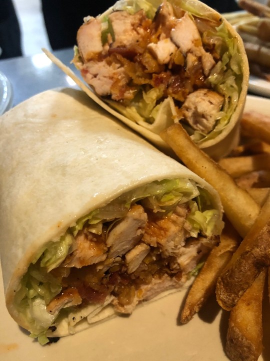 TEXAS CHICKEN BBQ WRAP