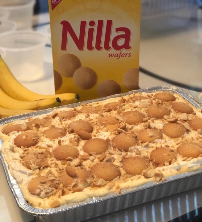 1/2 Pan Banana Pudding