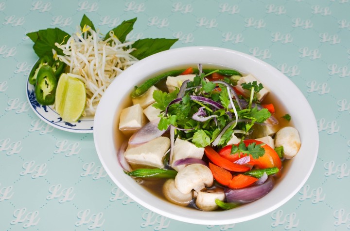 Pho Tofu & Veggies (Beef Broth)