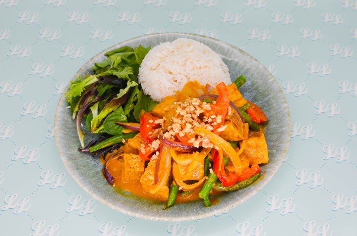 Peanut Curry Tofu