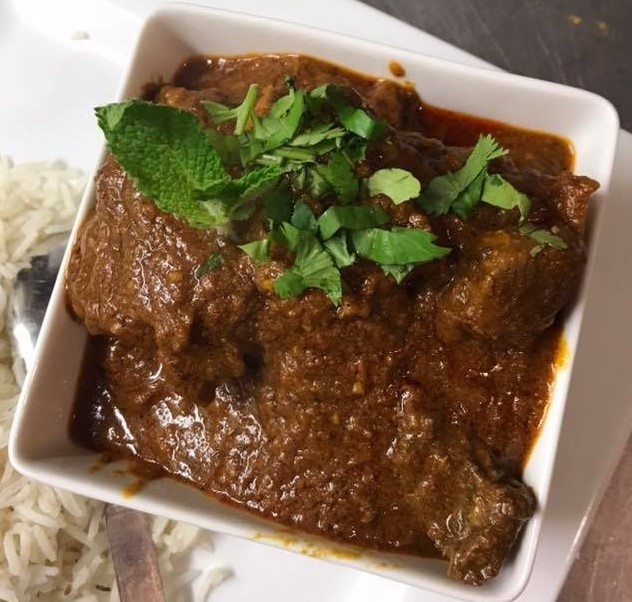 Goat Curry ( Bone In ) Combo