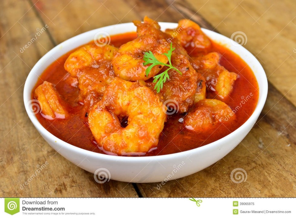 Shrimp Curry Combo