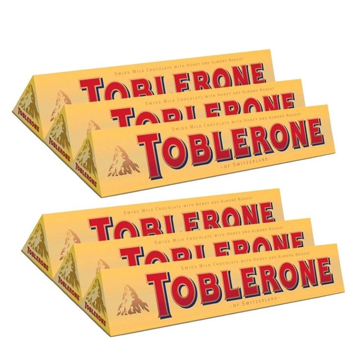 Toblerone W/ Honey & Almond Nougat