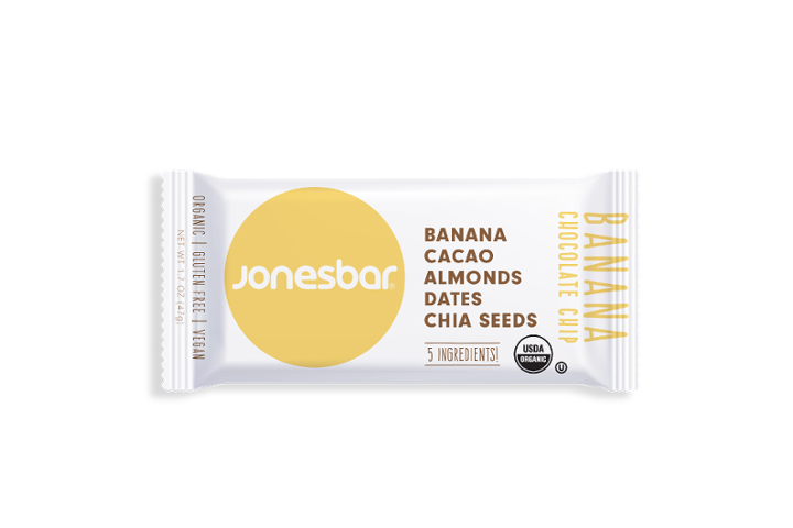 Jones Bar - Banana, Cacao, Almonds, Dates, Chia Seeds