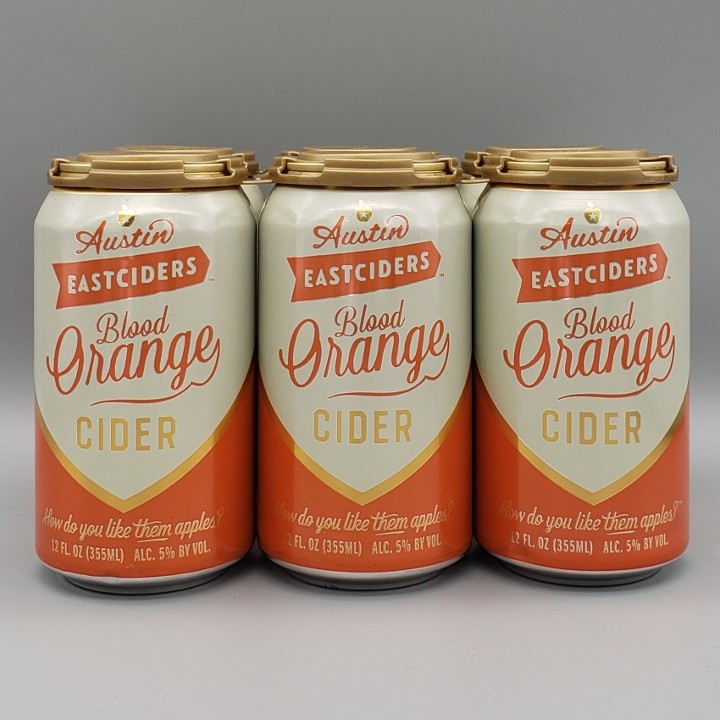 Austin Eastciders Blood Orange 6 Pack