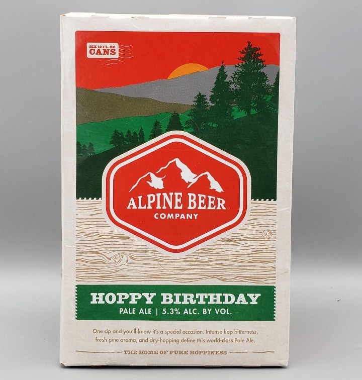 Alpine Beer Hoppy Birthday 6 Pack