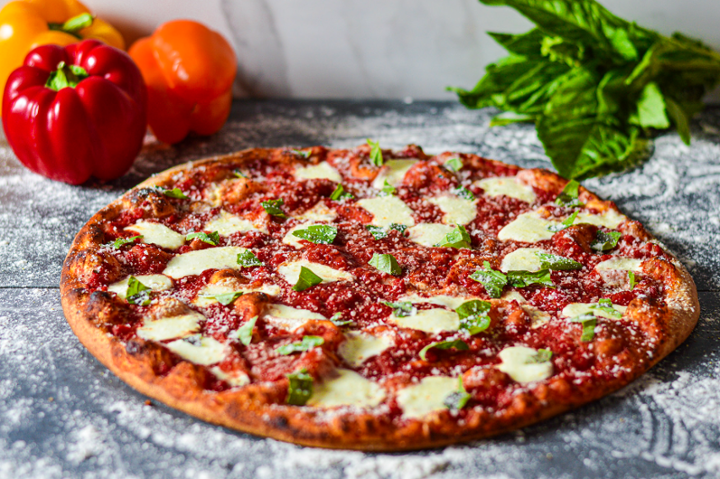 Margherita - Fresh Basil, Fresh Mozzarella, Parmesan