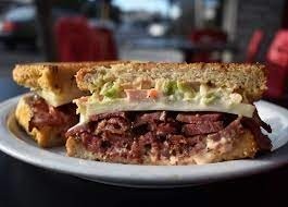 #13 Pastrami & Swiss on Rye with Coleslaw Russian Dressing