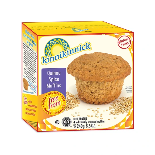 GF Quinoa Spice Muffins