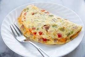 Western Omelet (Includes Ham) With Homefries