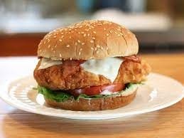 #18 Breaded Chicken Cutlet & Swiss with Bacon Ranch Dressing