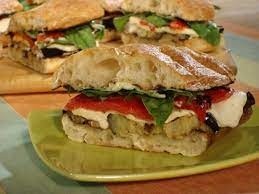 #19 Eggplant & Mozz with Roasted Peppers & Balsamic Dressing