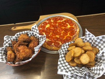 Pizza Chalet & Johnnie's Broasted Chicken