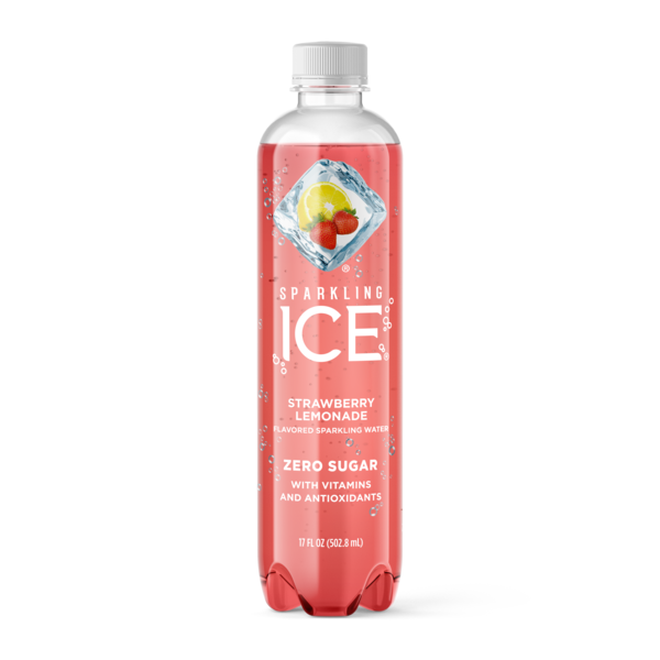 Ice Sparkling Strawberry Lemonade 17 oz