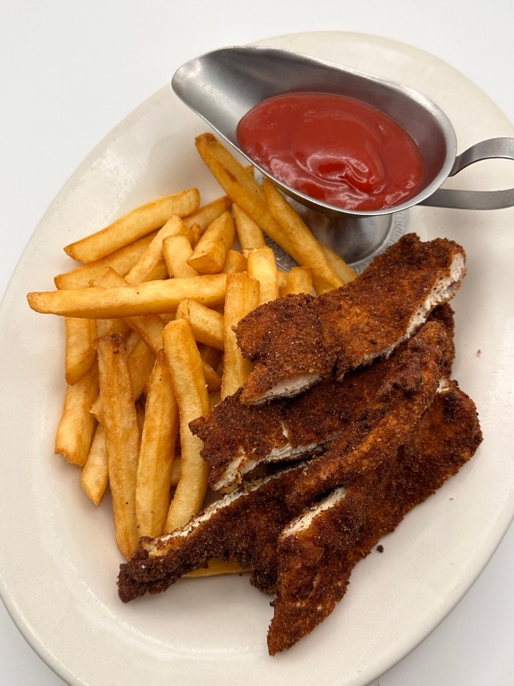 Homemade Chicken Fingers w/ French Fries