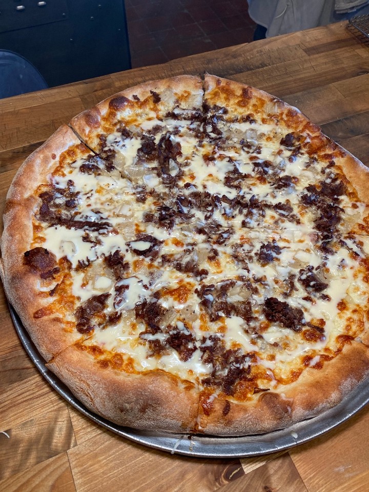 Cheesesteak Pie PIZZA