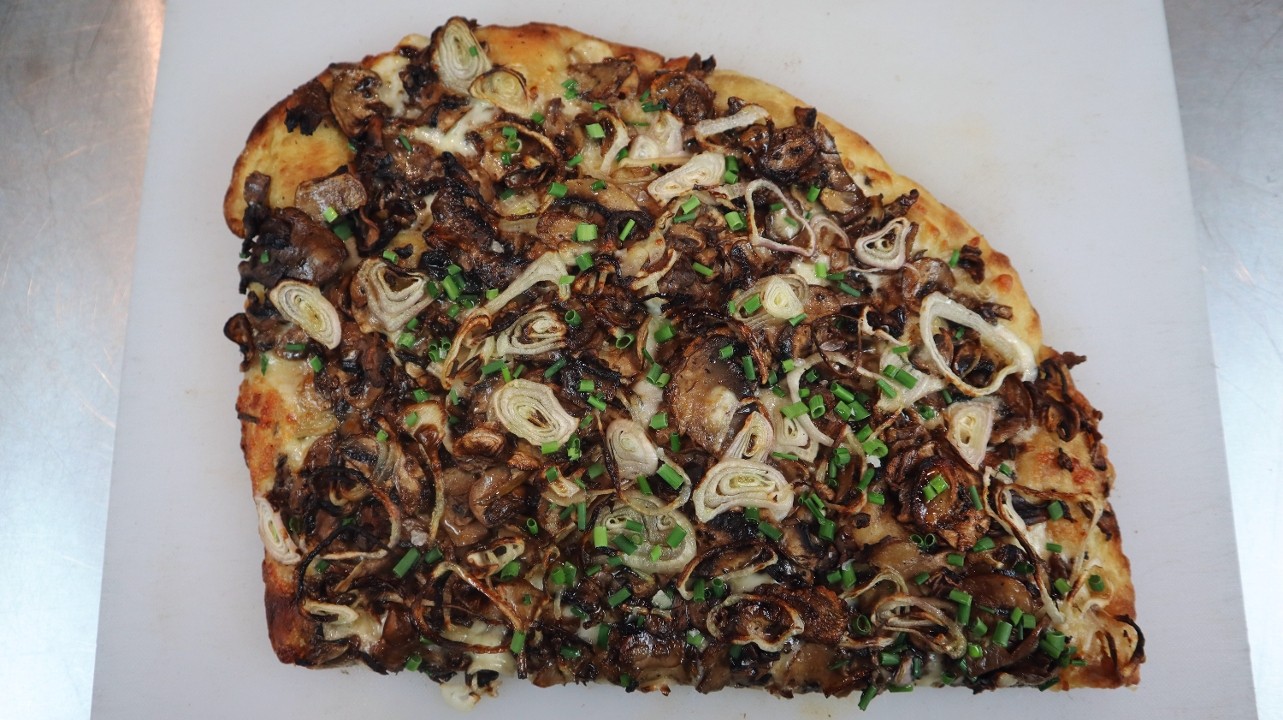HALF Roasted Mushroom & Shallot Pizza