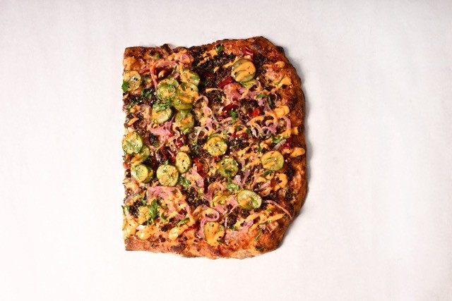 HALF “Jane's Addiction” Triple P (Pastrami Pickle Pizza)
